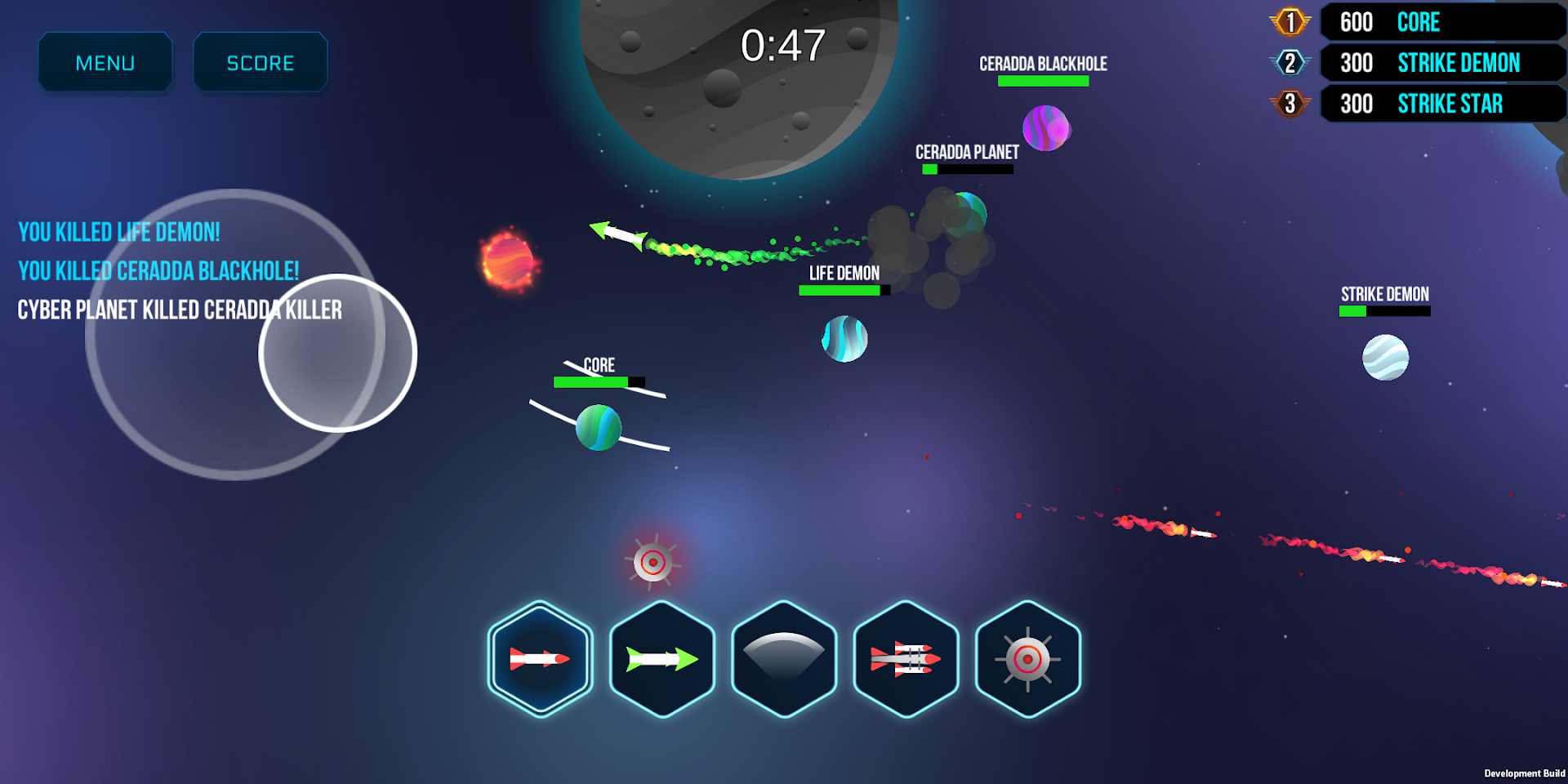 Planet Breaker: Battle other players