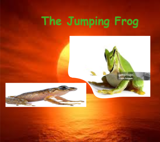 Cover image for The Jumping Frog