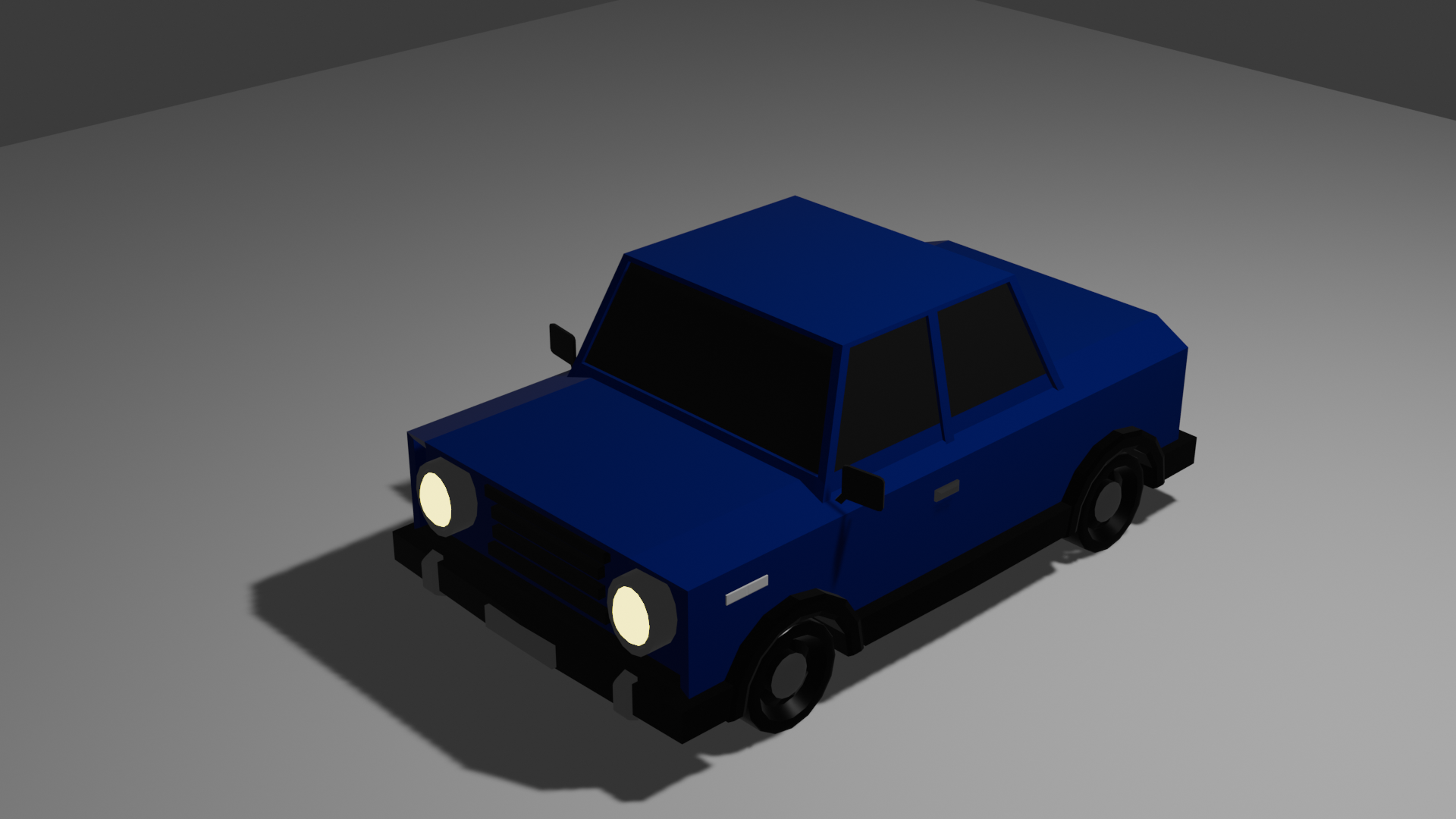 Simple Low Poly Car