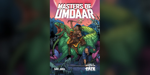 Cover image for Masters of Umdaar • A World of Adventure for Fate Core