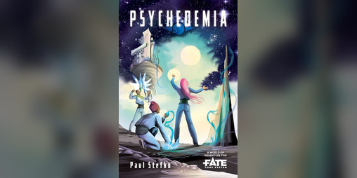 Cover image for Psychedemia • A World of Adventure for Fate Core