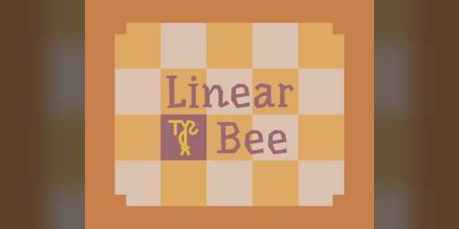 Cover image for Linear Bee