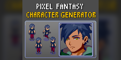 Cover image for Pixel Fantasy - Character Generator