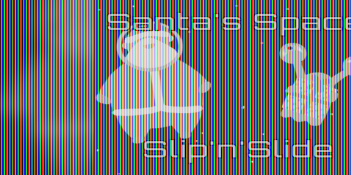 Cover image for Santa's Space Slip'n'Slide