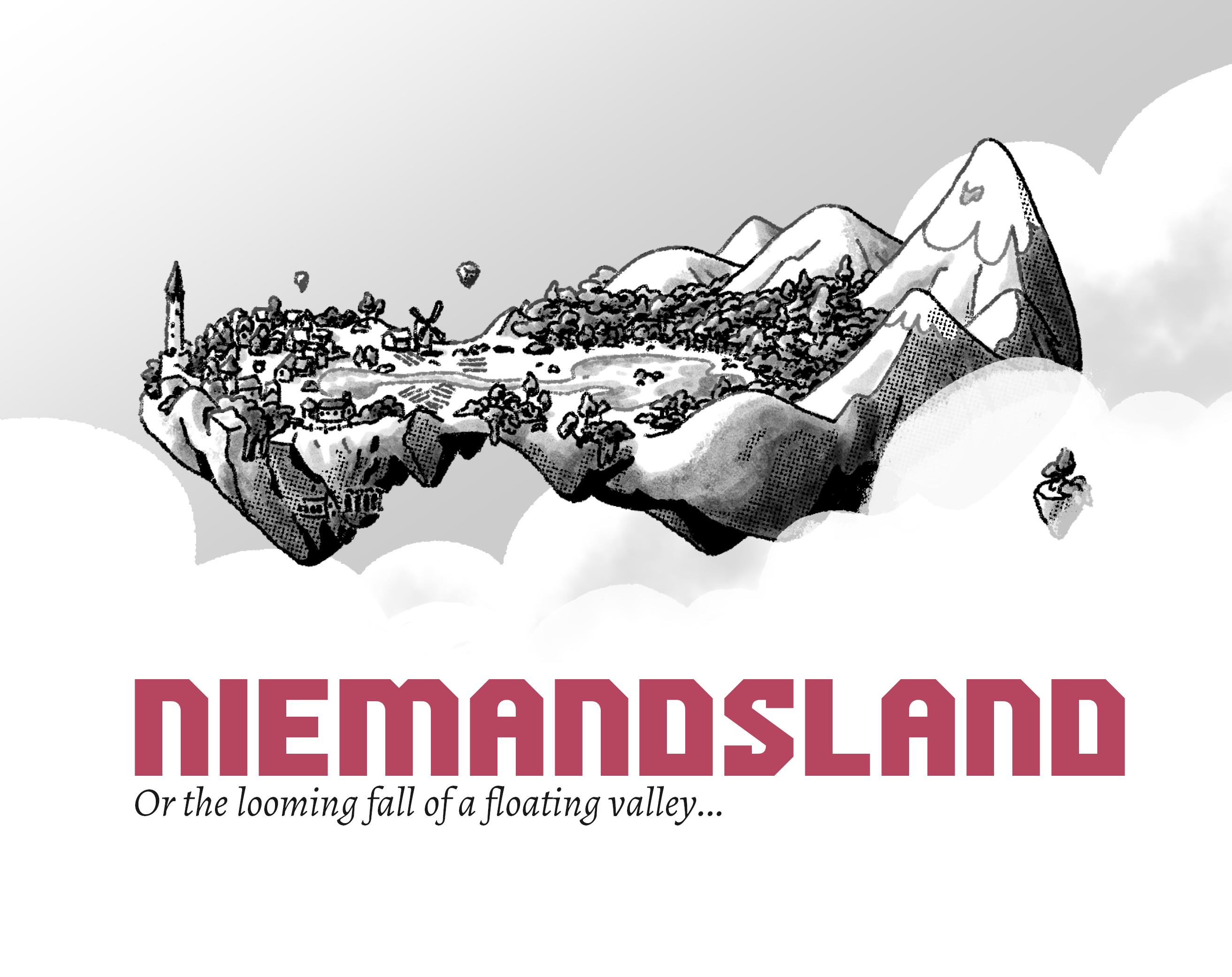 Cover image for Niemandsland (or the looming fall of a floating valley)