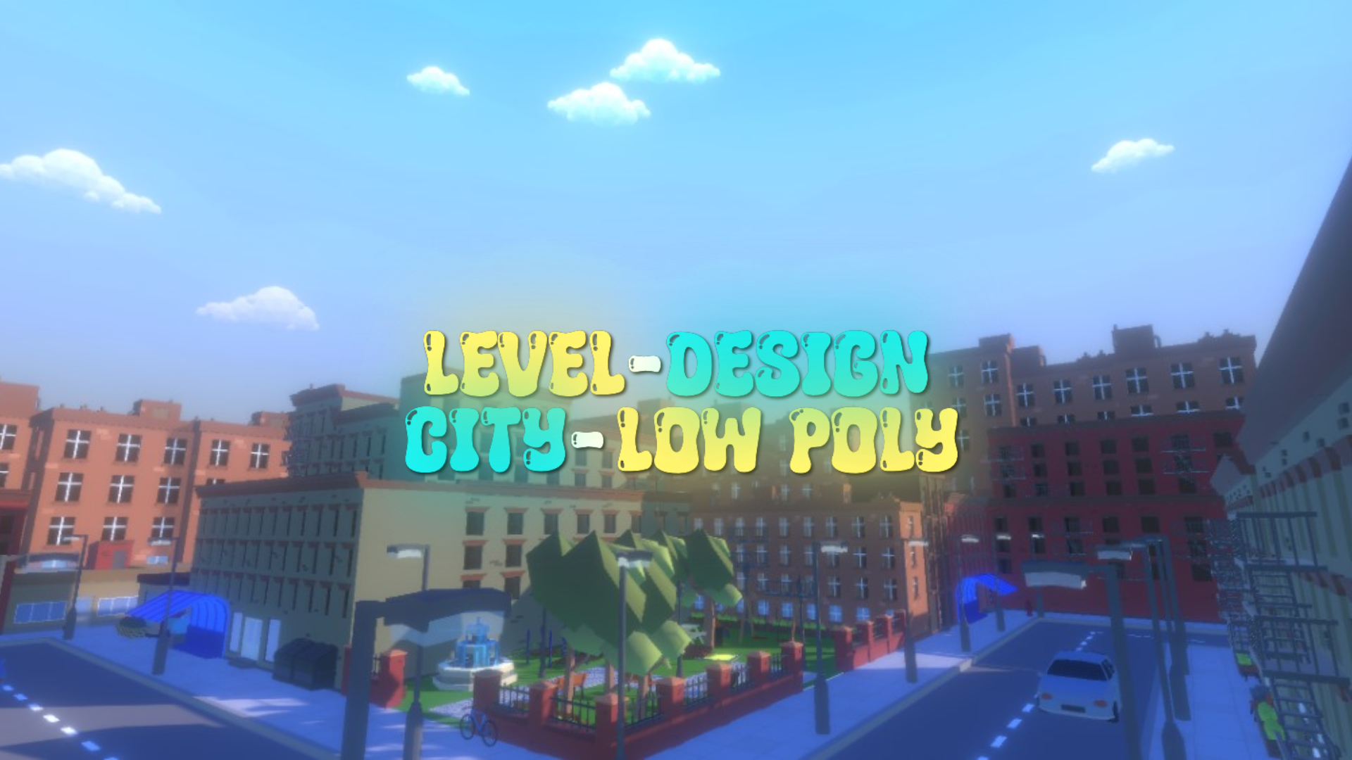 City Low poly-Level design