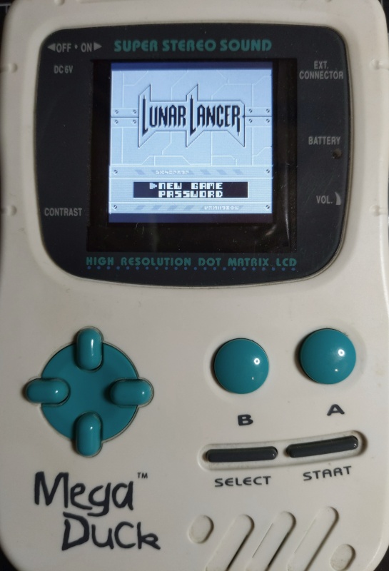 Mega Duck patch for Lunar Lancer (Game Boy)
