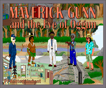 Cover image for Maverick Gunn and the Eye of Oggun