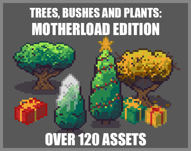 Trees, Bushes and Plants: Motherload Edition - Over 120 Assets