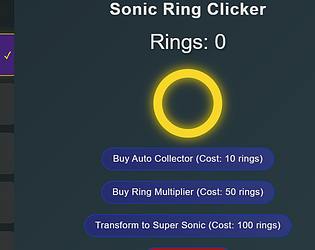 sonic ring clicker