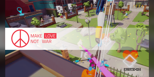 Cover image for Make Love Not War - VR