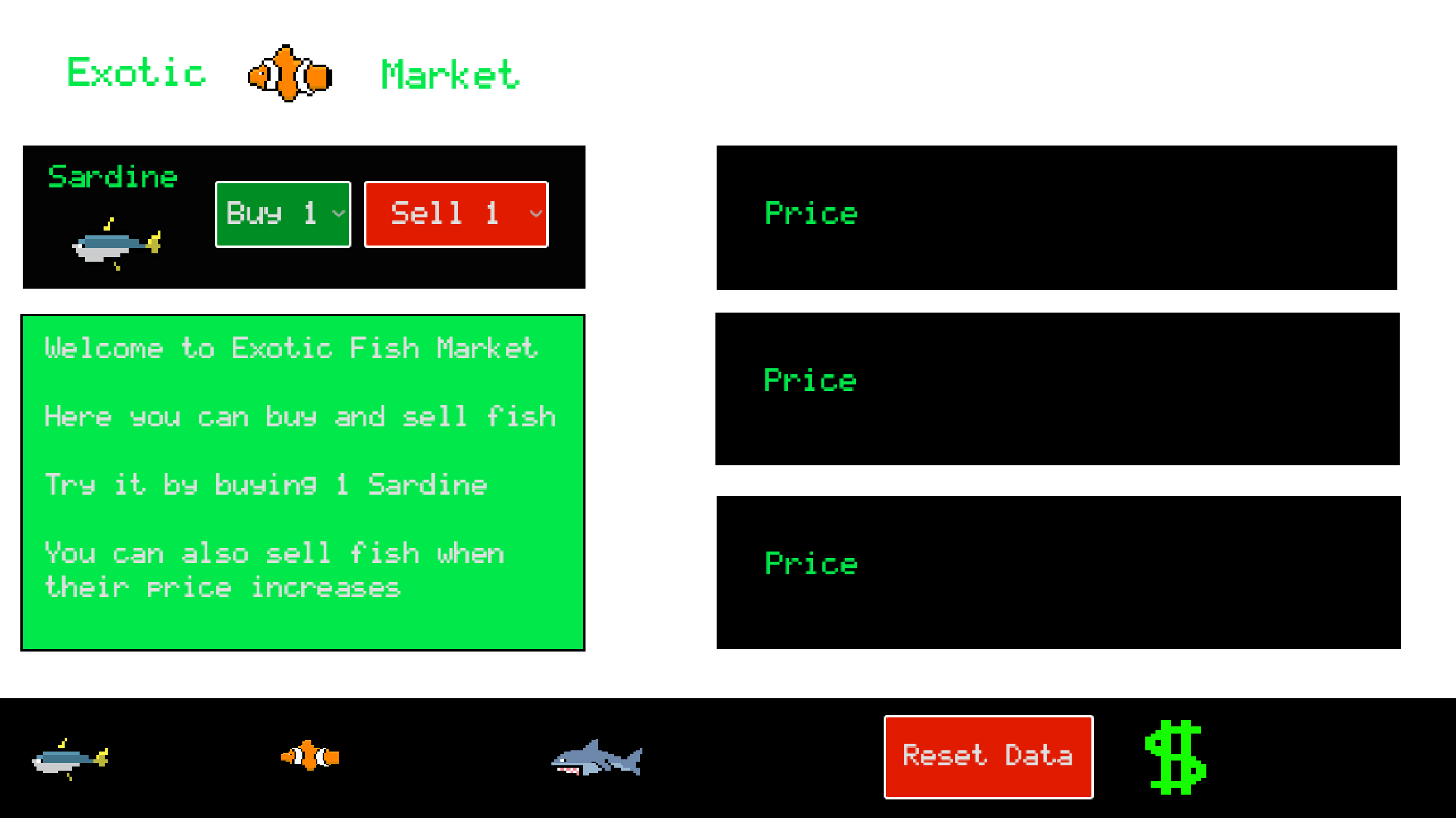 Exotic Fish Market