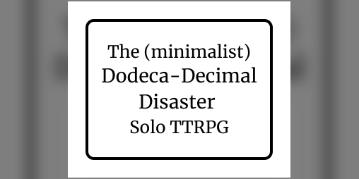 Cover image for The Dodeca-Decimal Disaster