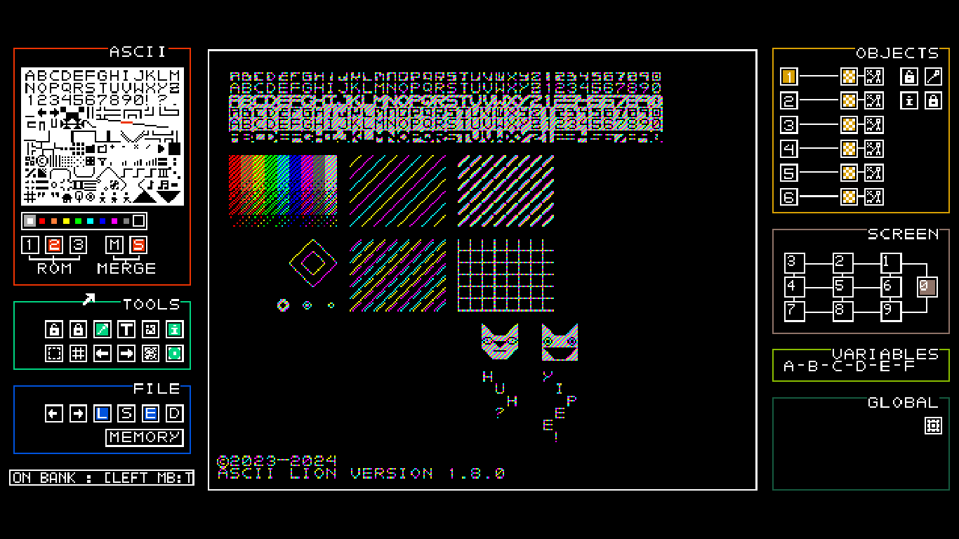 ASCII LION 1.8.0 APLHA 