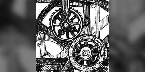 Cover image for Powerhouse Mu-zine-um (printable zine)