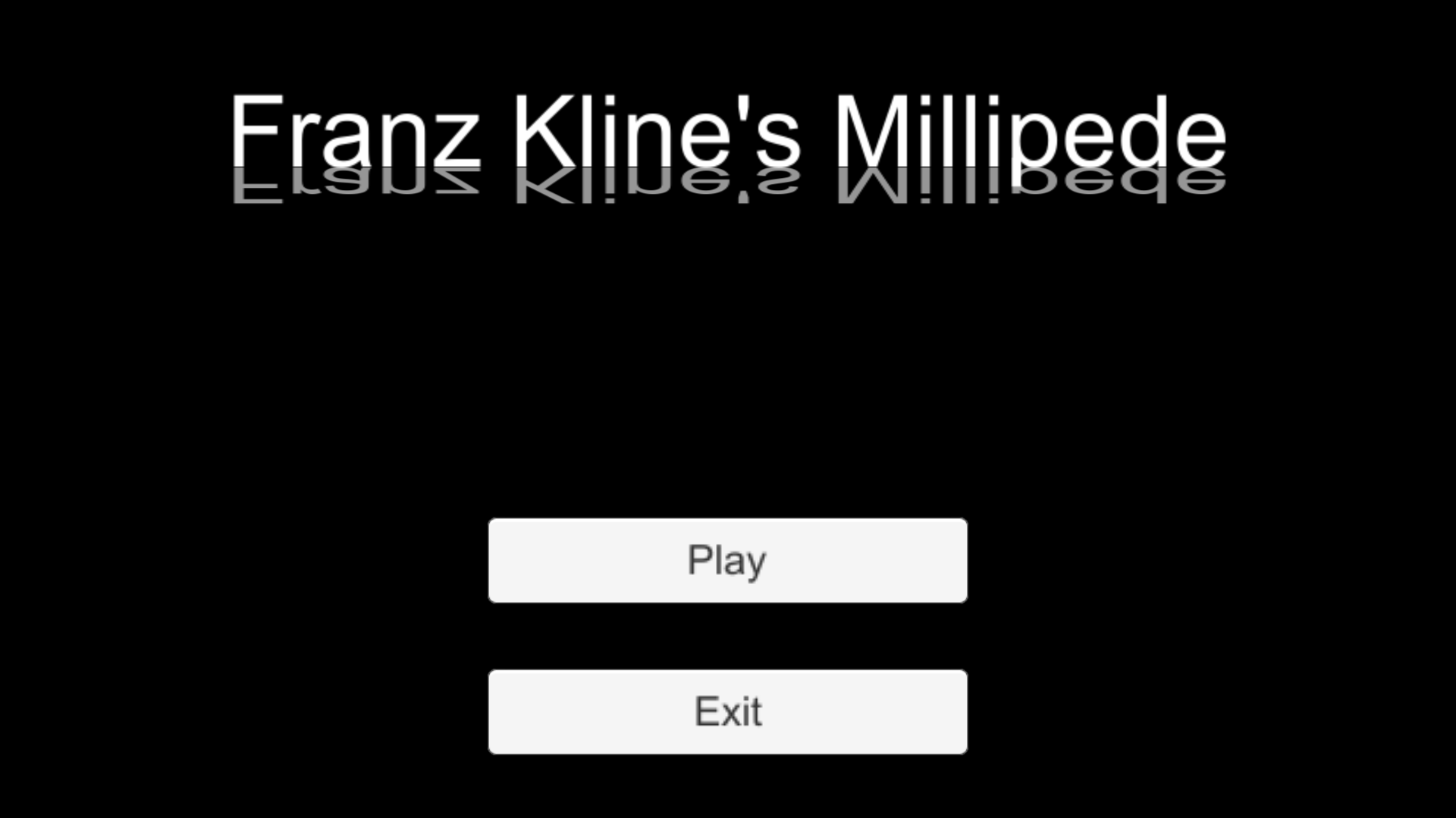 Franz Kline's Millipede