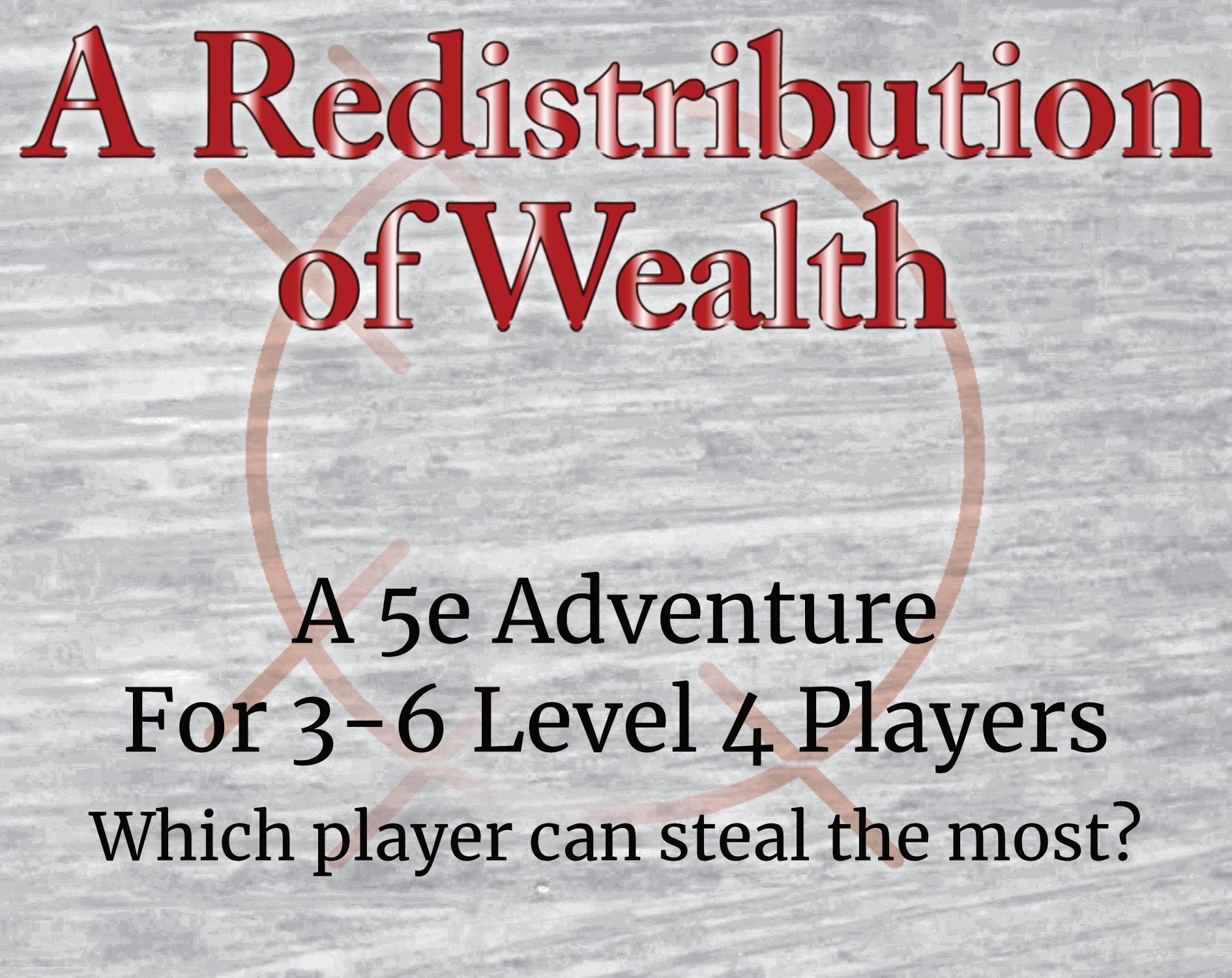 A Redistribution of Wealth by Gandair