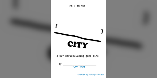 Cover image for Fill in the [ ] CITY