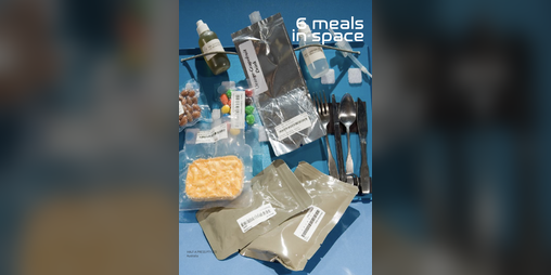 Cover image for 6 Meals in Space