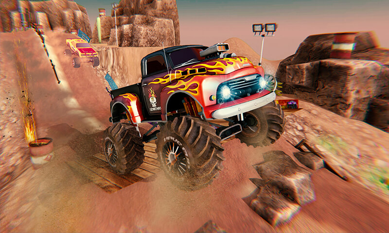 Monster truck extreme racing описание игры