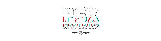 Glitch-style logo with the text 'PSX MEGA PACK —2—' on a black background