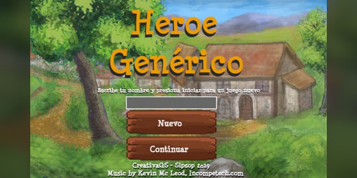 Cover image for Héroe genérico