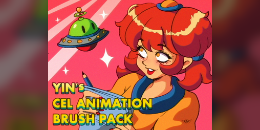 Cover image for [CSP] Cel Animation Brushes Small Pack