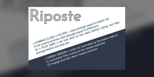 Cover image for Riposte