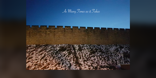 Cover image for As Many Times as it Takes