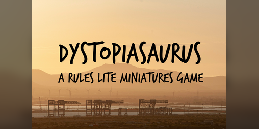 Cover image for Dystopiasaurus