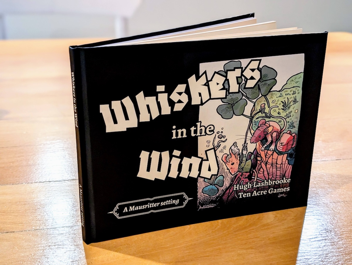 Whiskers in the Wind hardcover book