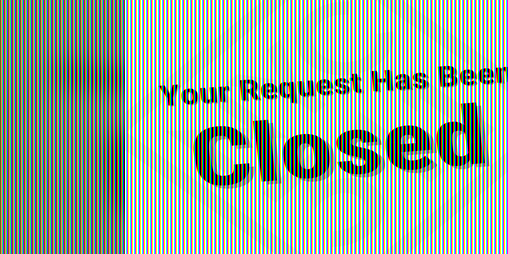 Cover image for Your Request Has Been Closed