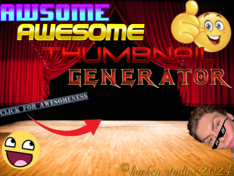 Awesome Awesome Thumbnail Generator