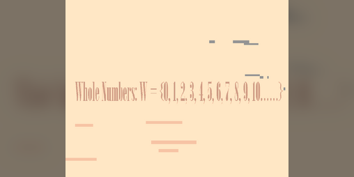 Cover image for Whole Numbers