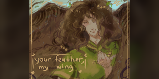 Cover image for Your feather, my wing
