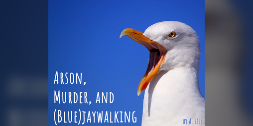 Cover image for Arson, Murder, and (Blue)jaywalking