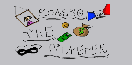 Cover image for Picasso the Pilferer