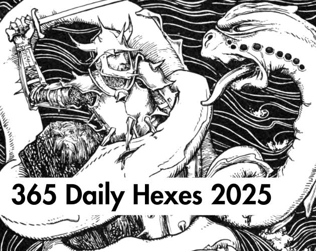 Cover image for 365 Daily Hexes 2025