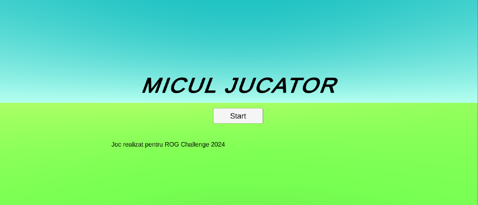 Micul jucator/Silly gamer