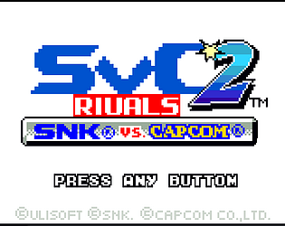 SNK vs Capcom 2 RIVALS Unofficial