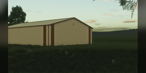 Cover image for FS25 50x72 Morton Shed