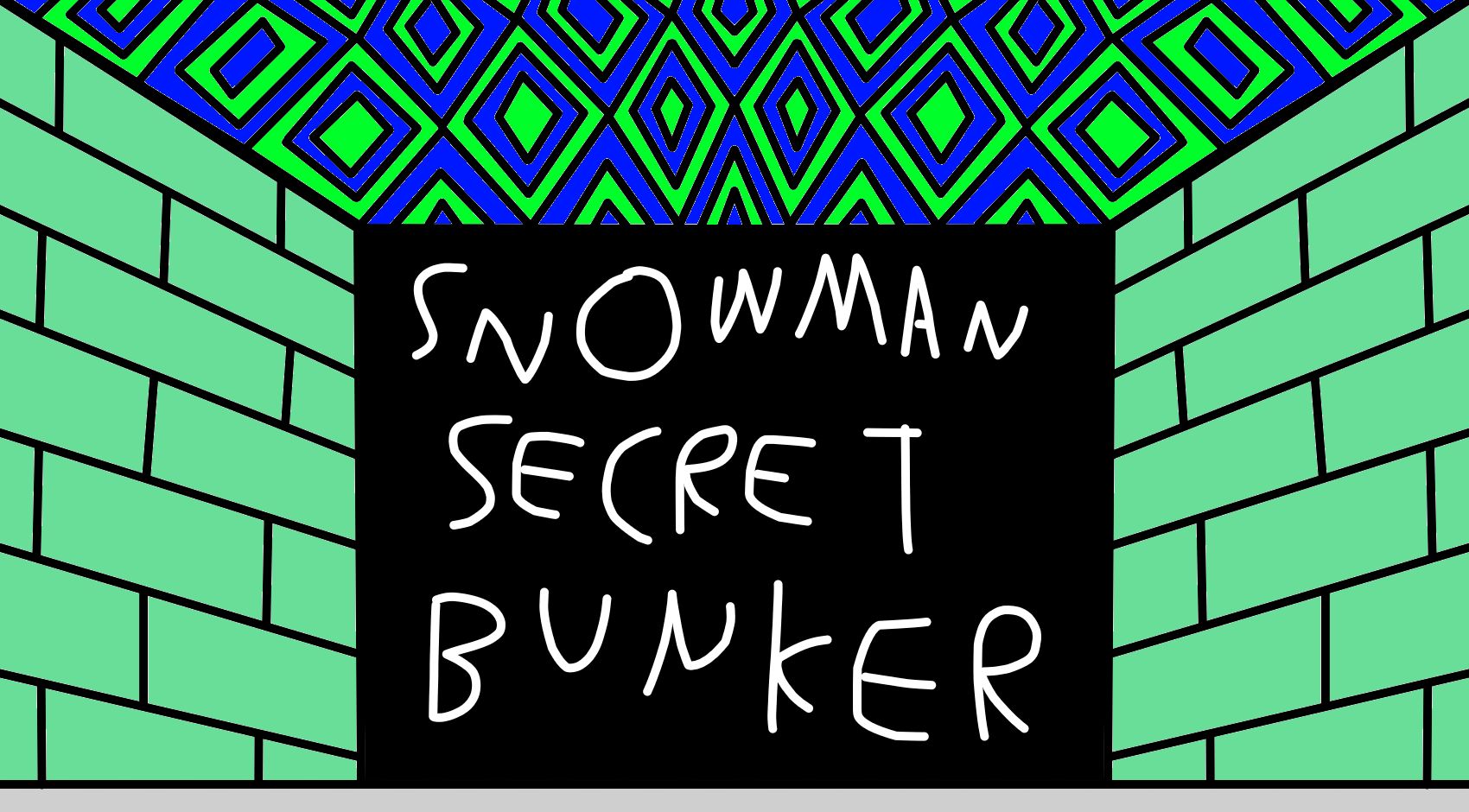 Cover image for snow man secret bunker escape