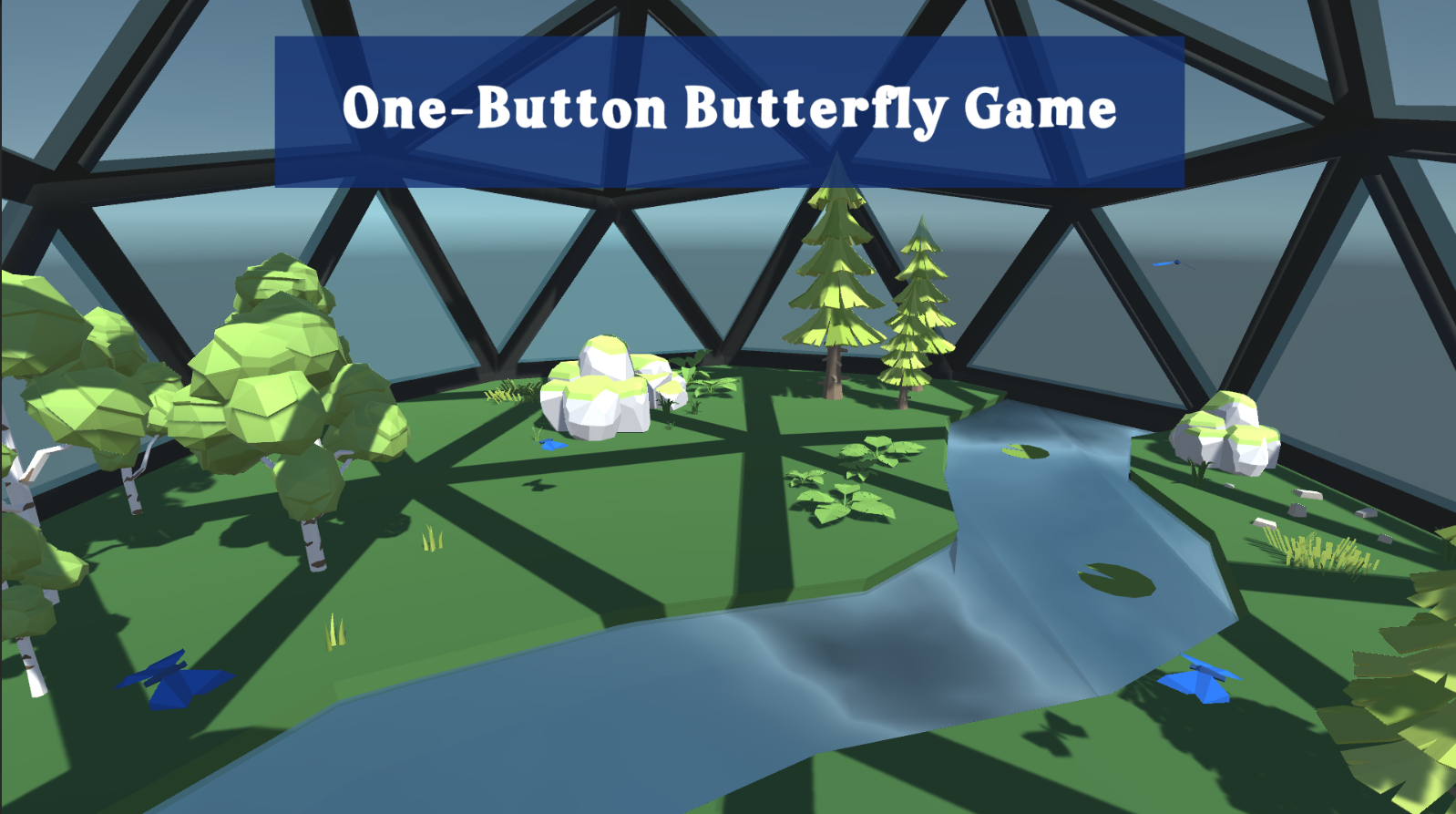 One-Button Butterfly Game