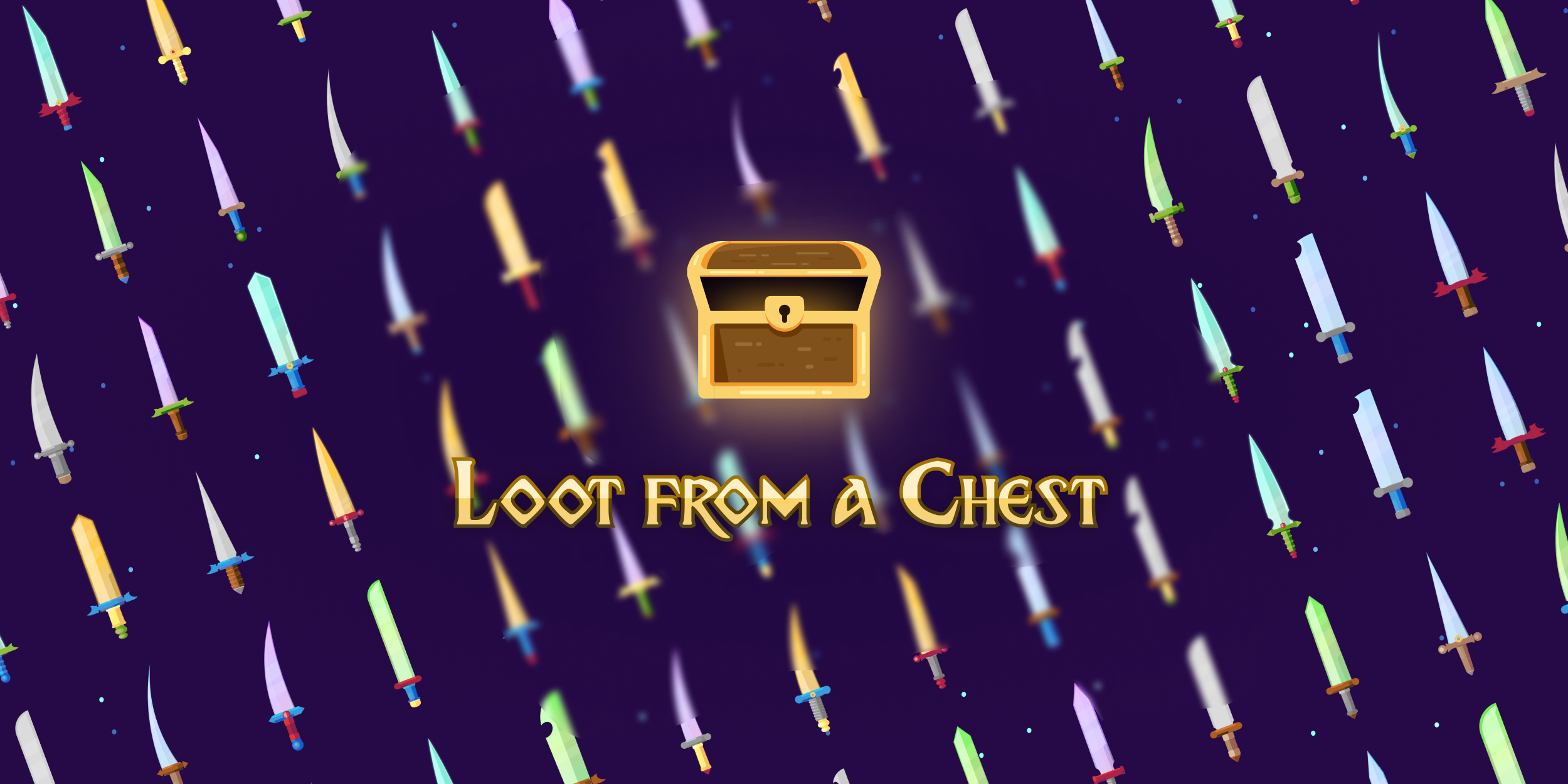 Loot from a Chest Sword Asset Pack 01