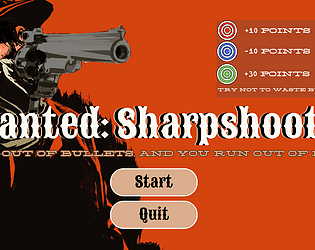 Wanted: Sharp Shooter