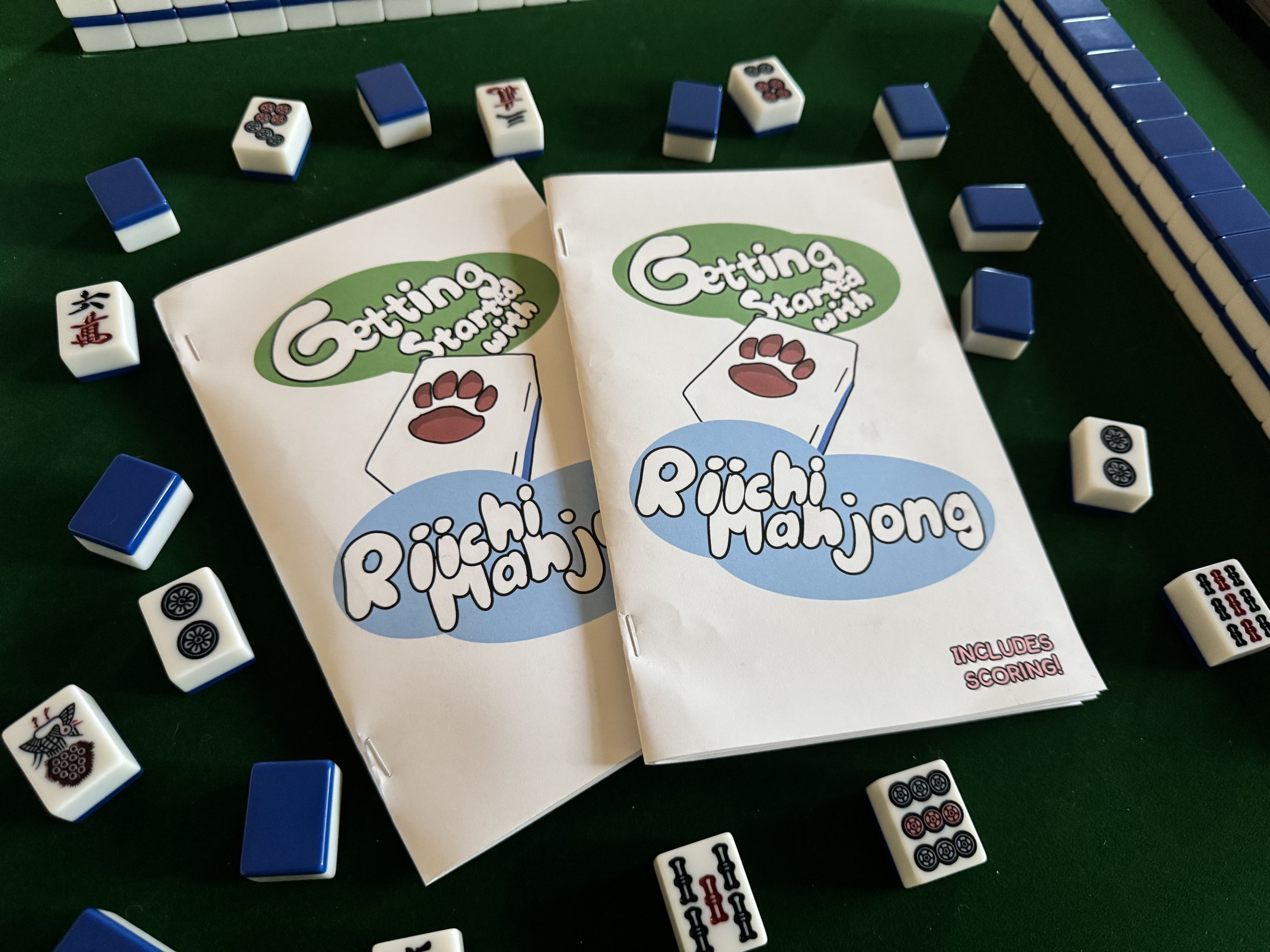 Cover image for Riichi Mahjong Zine - Getting Started