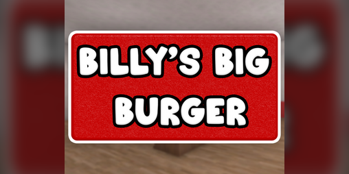 Cover image for Billy's Big Burger