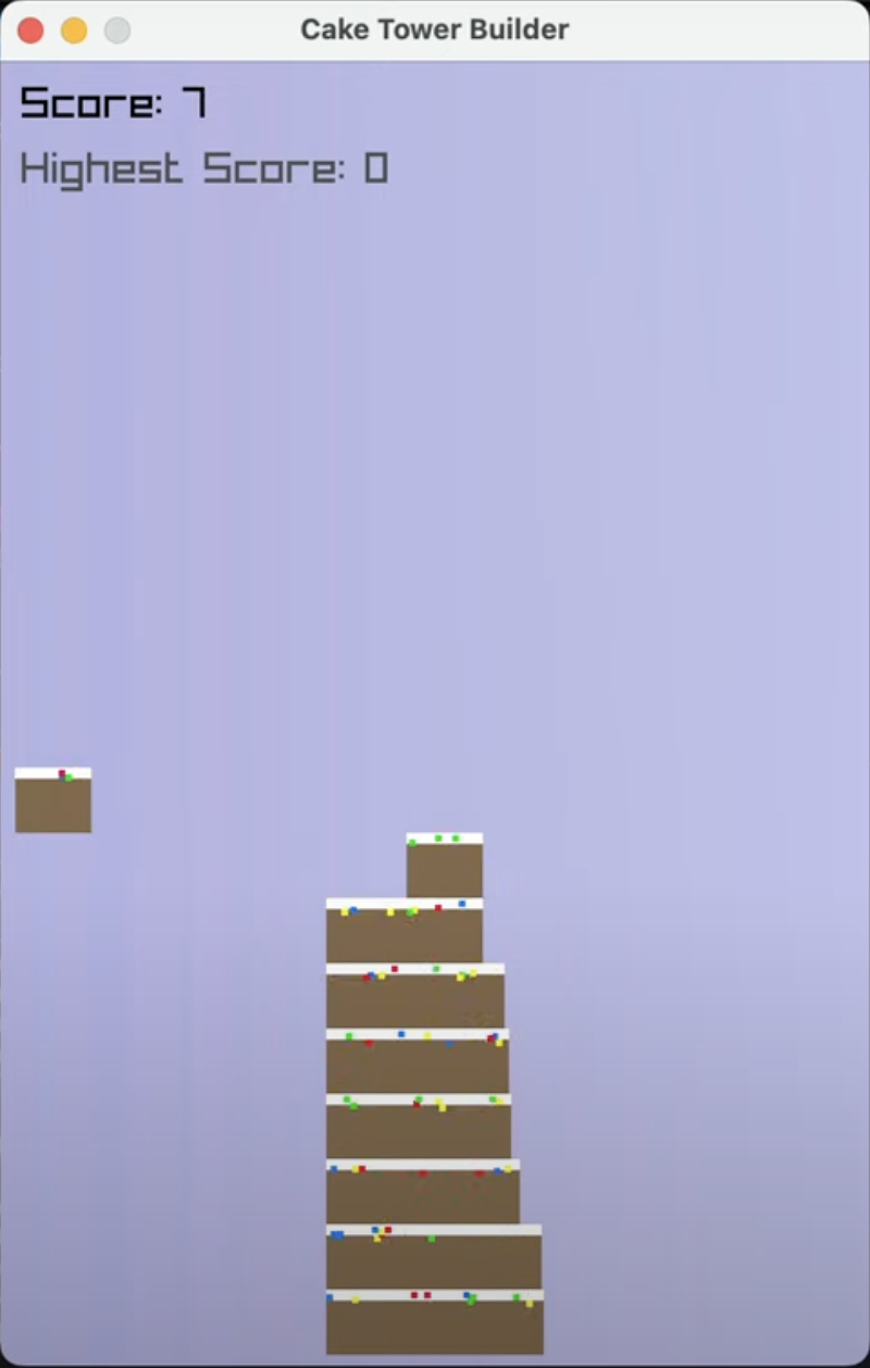 Cake Tower Builder