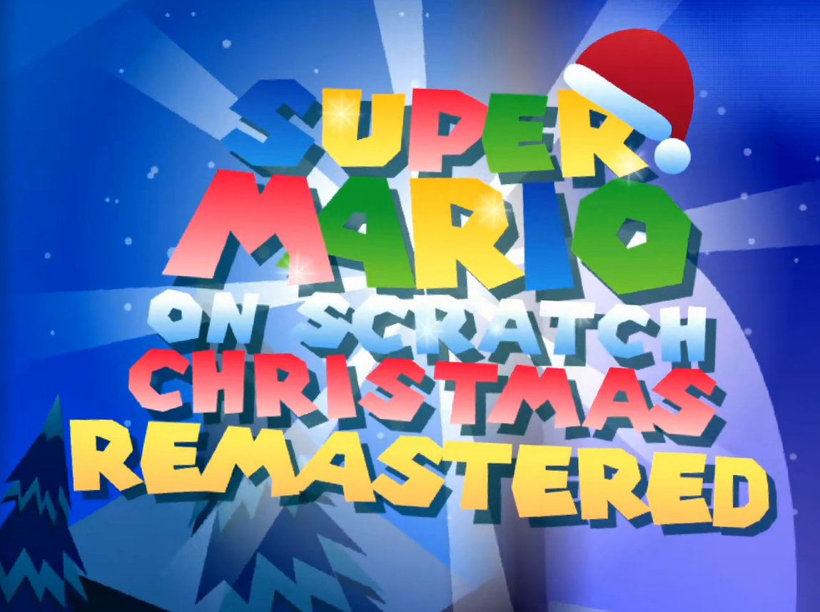 Cover image for Super Mario on Scratch Christmas Remastered