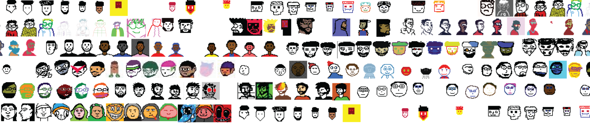 Pixel Self-Portraits